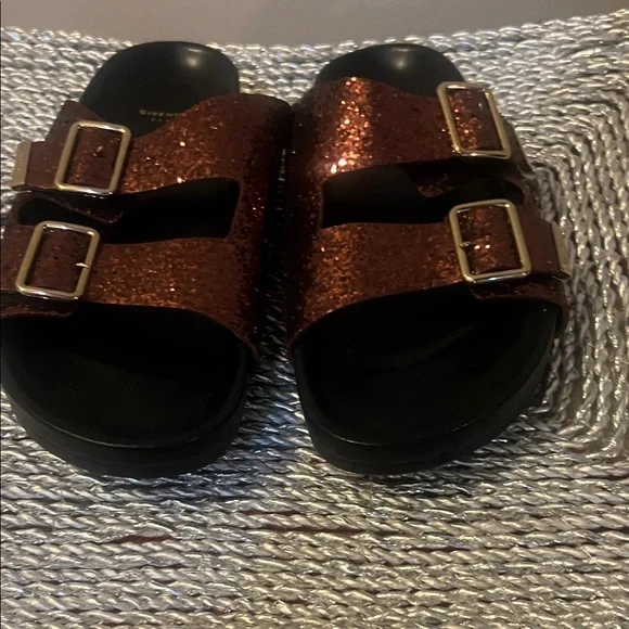 Givenchy Glitter Sandals - Sparkling Brown - Picture 9 of 12
